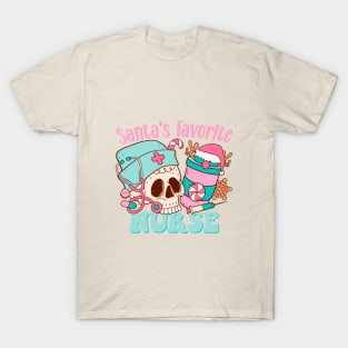 Santa's Favorite Nurse T-Shirt